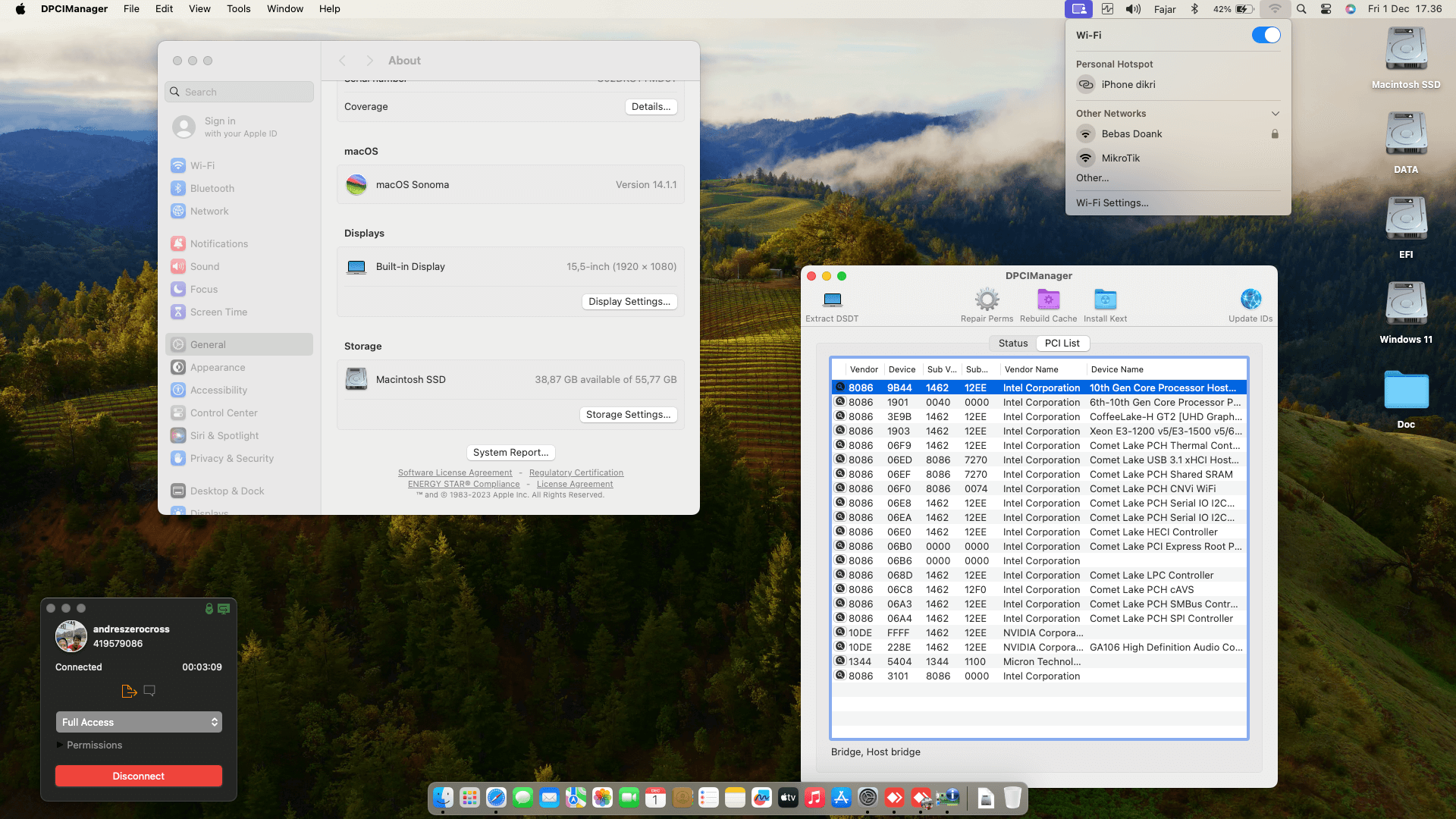 MSI Gaming GP66 Leopard 10UE 2781D [CometLake   Intel UHD 630 + PS2]   OpenCore 1